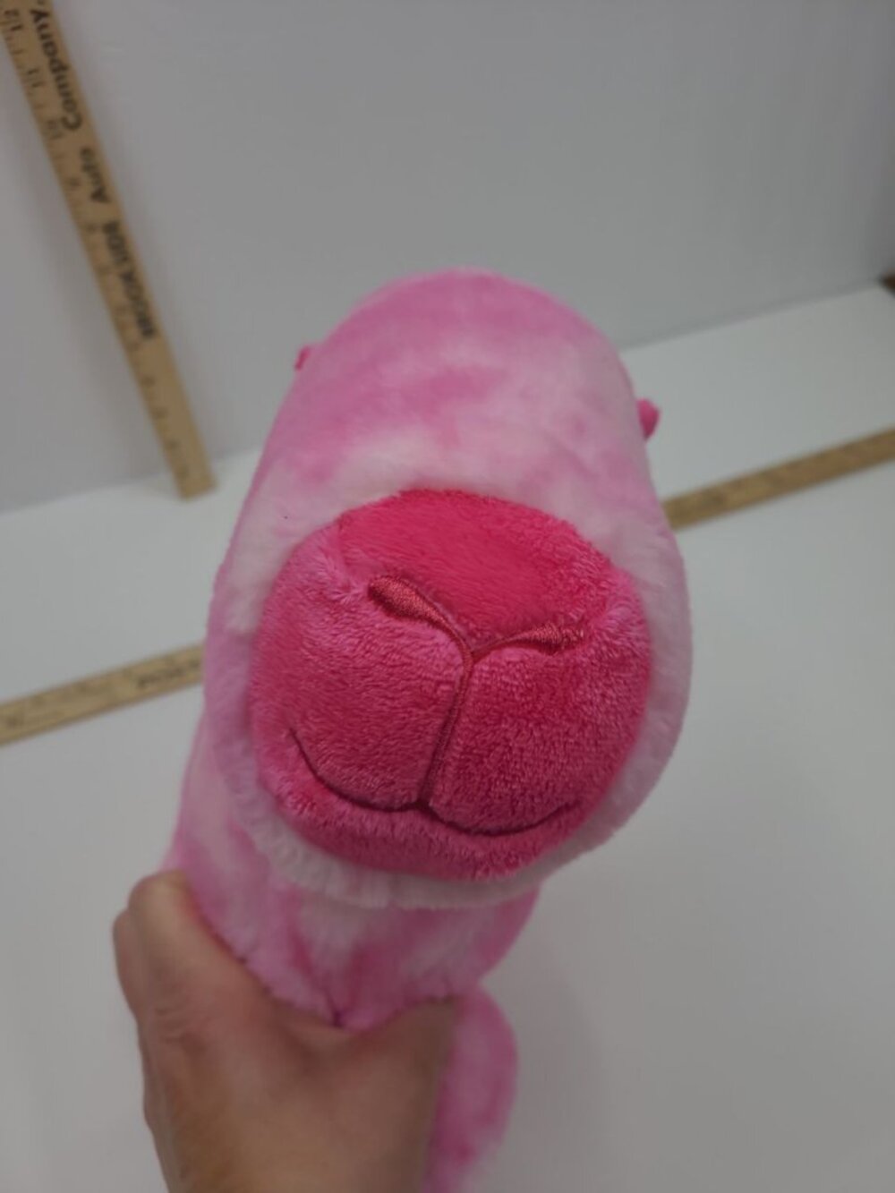 Build A Bear Workshop Capybara Pink Tie Dye Plush 12 Inches Stuffed Animal - Picture 5 of 5